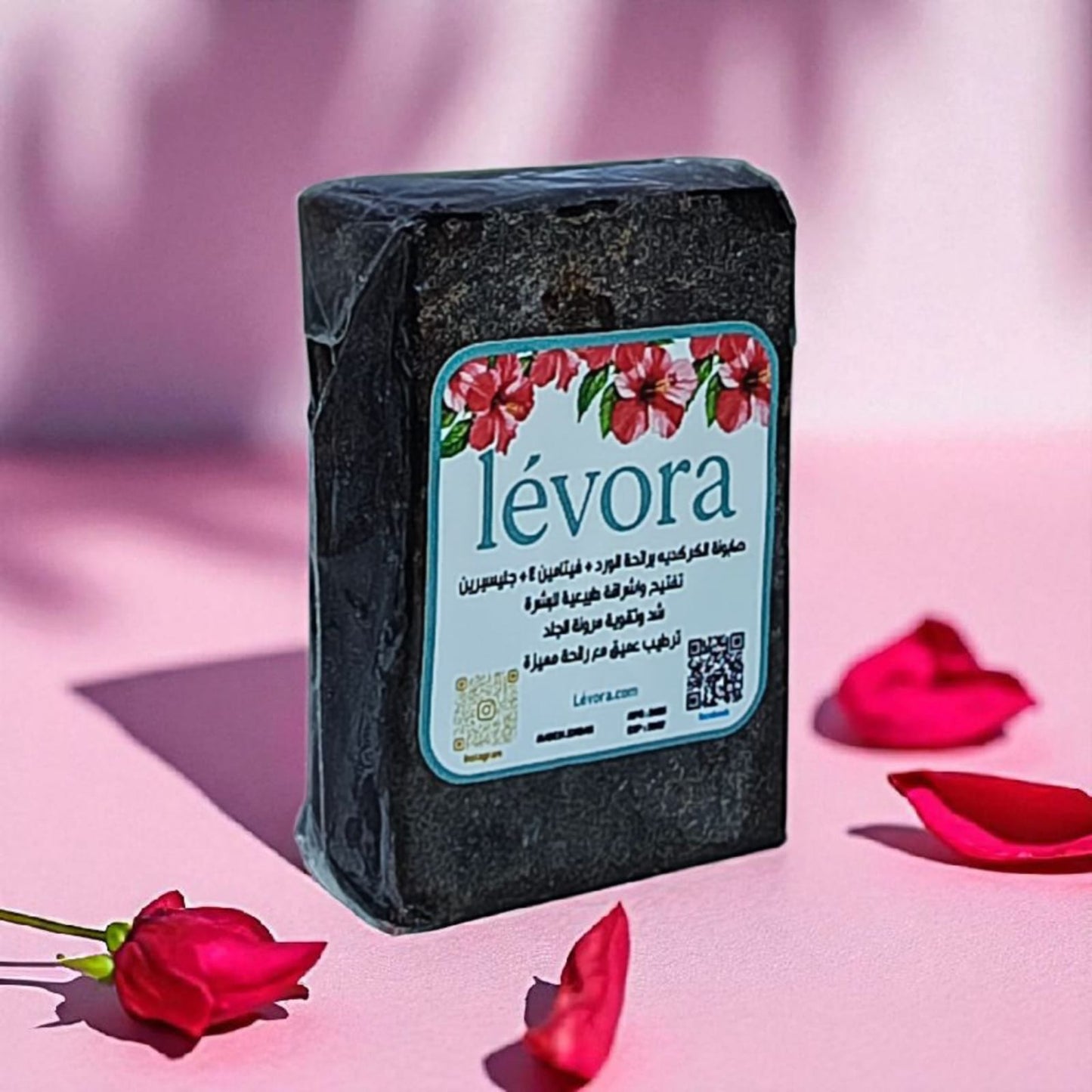 Hibiscus Soap with Rose Scent